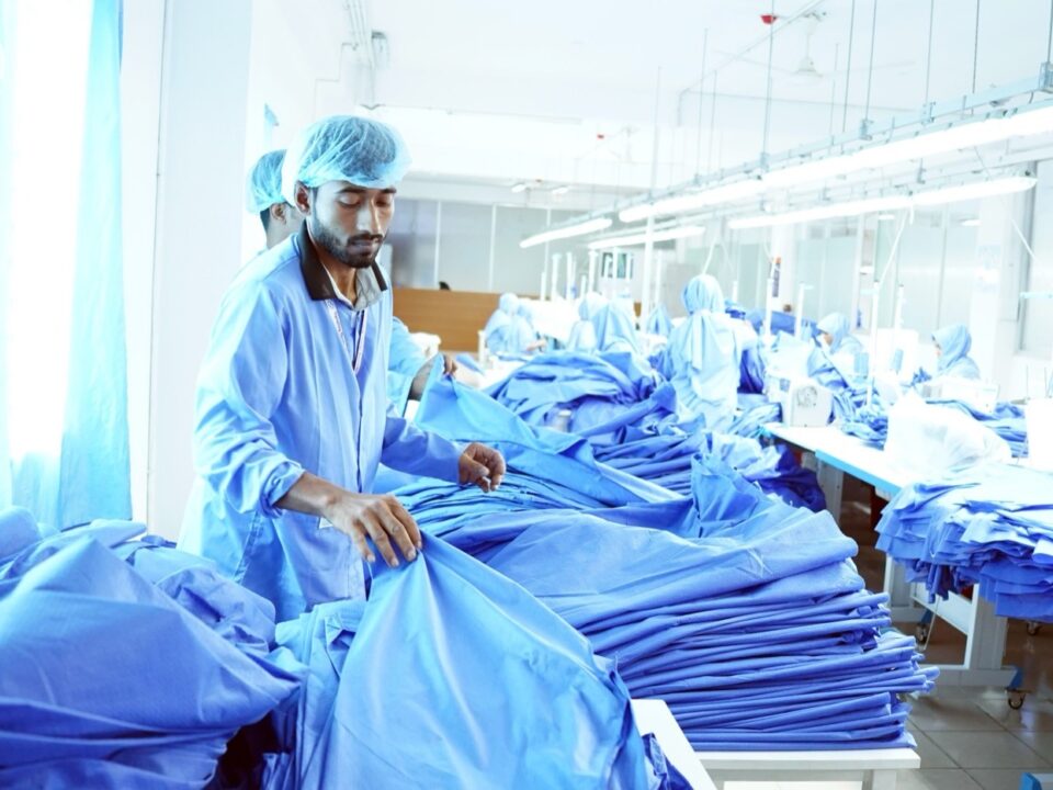 Quality check of finished garments
