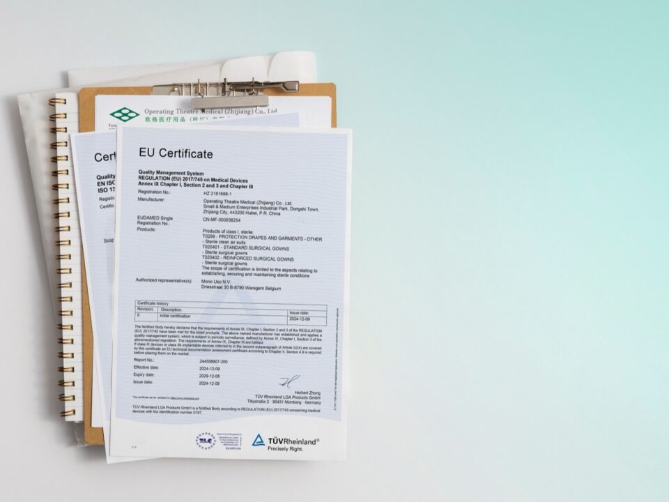 EU quality certificate